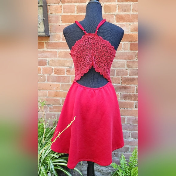 Revamped Red Dress - Picture 3 of 6